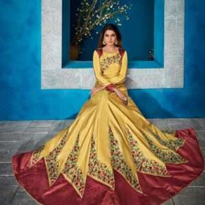 Georgette Silk  Gown