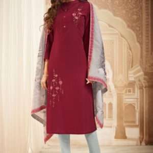 kurti With Designer Dupatta