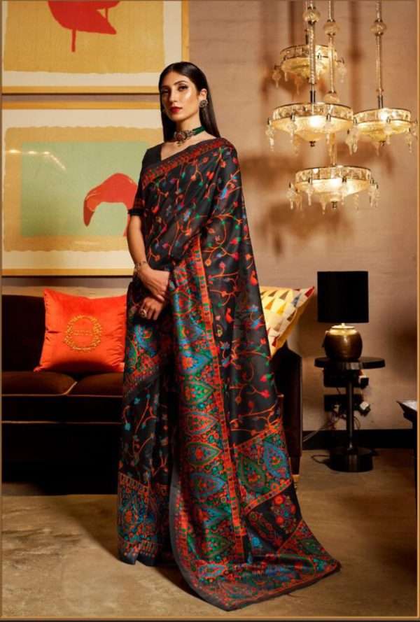 kashmiri saree for party wear