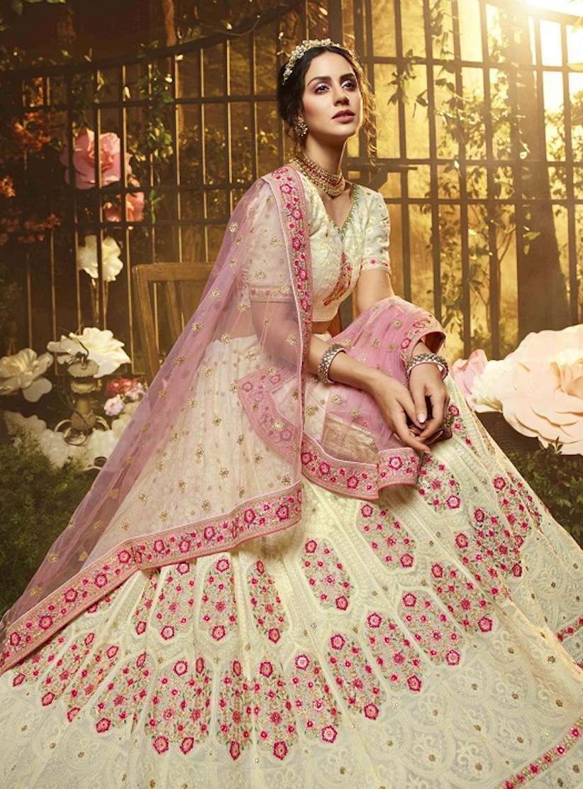 Designer Georgette Lehenga