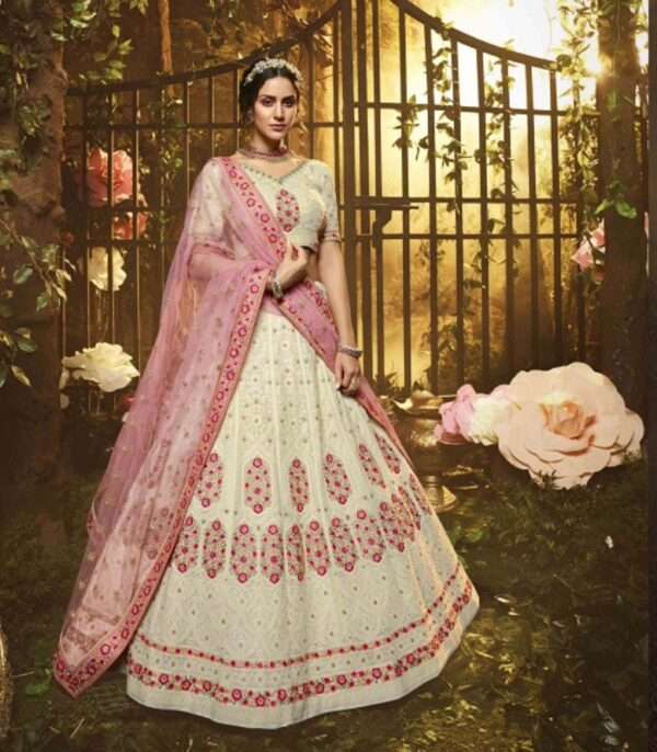 Designer Georgette Lehenga