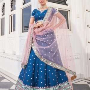 Silk designer lehenga 2021