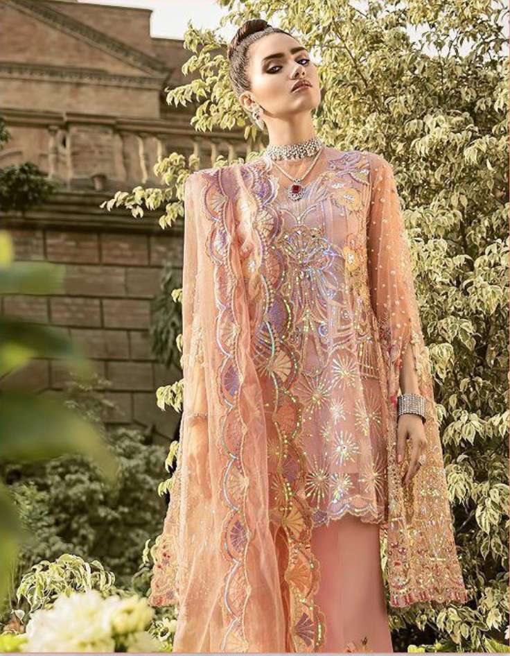 Designer Net Suit with Heavy Embroidery #CFW Buy at 20% Off