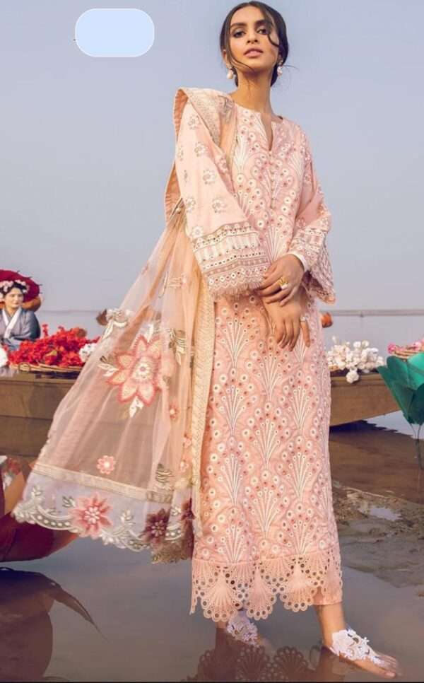 Cotton Suit with Dupatta