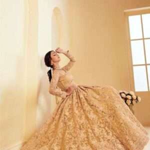 Golden Wedding Lehenga