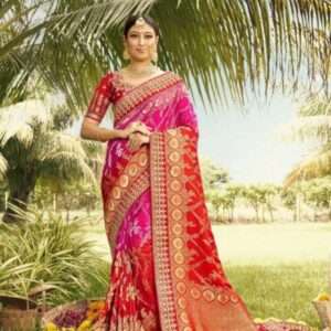 Gaji Silk Designer Wedding Saree