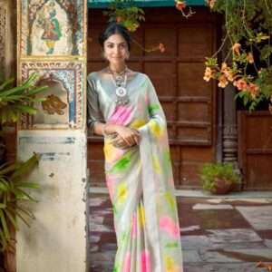 Organza Silk Saree