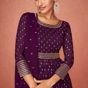Georgette Long Ready wear Suit