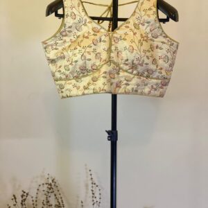 Beige Silk Blouse